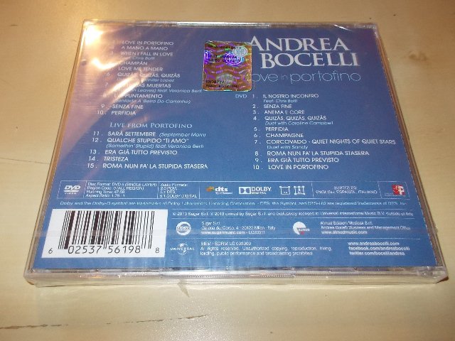 Andrea Bocelli - Love In Portofino (CD-DVD)
