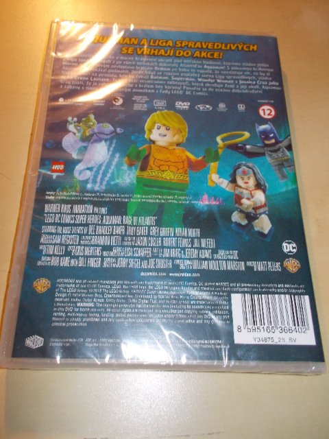 Lego DC Super hrdinové: Aquaman (DVD)