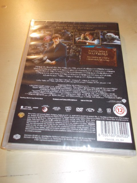 Fantastická zvířata: a kde je najít(DVD) 