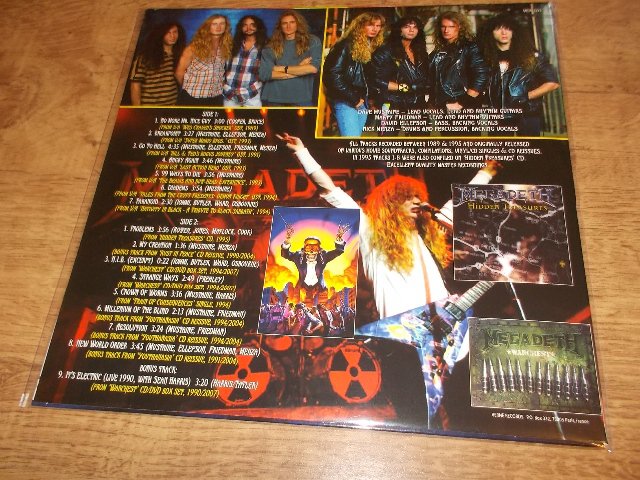 Megadeth - Hidden Treasures Studio Rarities 1989-1995 (Vinyl-LP)