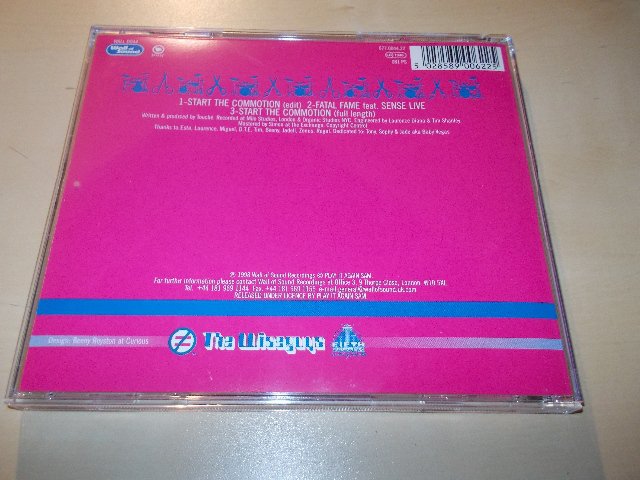 Various Artists - WALL OF SOUND RECORDINGS - THE WISEGUYS - START THE COMMOTION (CD) BAZAR ROZBALENO 