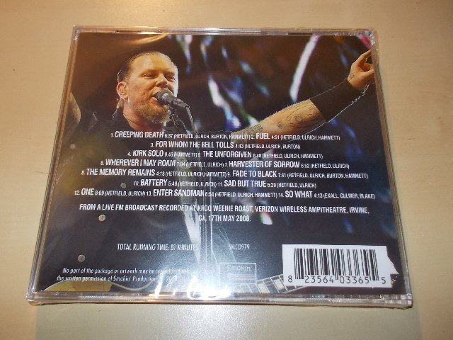 Metallica - Live At The KROQ Weenie Roast Irvine, California 2008 (CD)