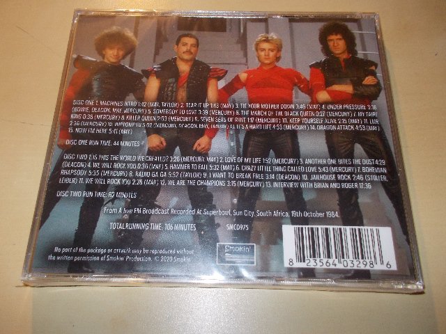 QUEEN - Sun City 1984: The African Broadcast (2CD)
