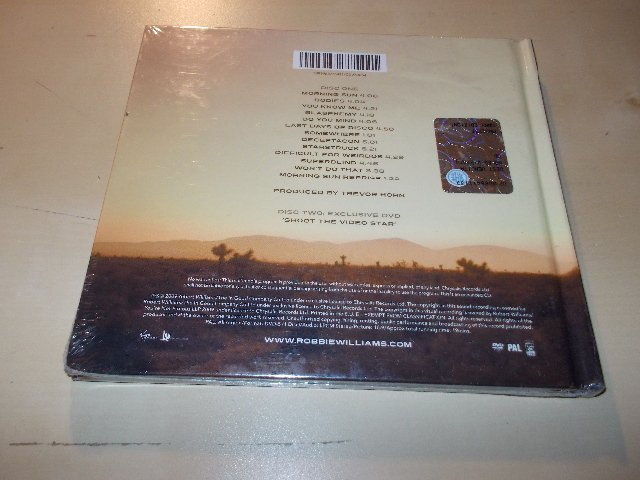 Robbie Williams ‎- Reality Killed The Video Star (CD-DVD) Digipack Deluxe Edition