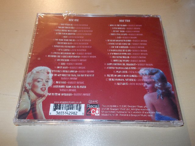 Marilyn Monroe & Jayne Mansfield - Dyed Blonde (2CD)
