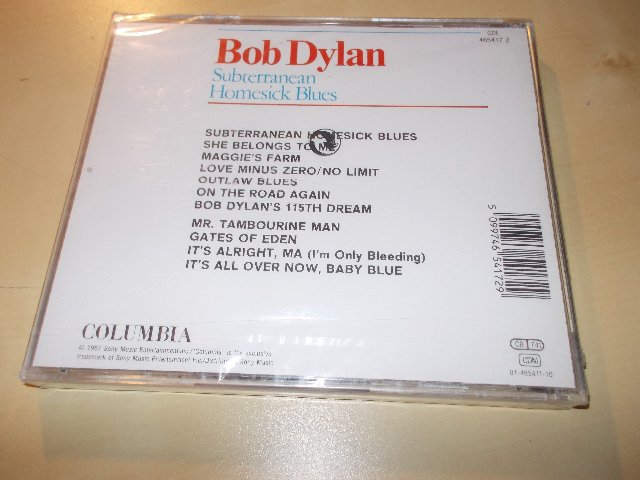 Bob Dylan ‎- Subterranean Homesick Blues (CD)