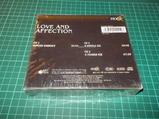 Love and Affection - Liebe und Zunegung (3CD)
