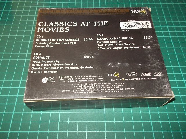 V.A - Classics At The Movies - Klassik aus Beruhmten FILMEN (3CD) BAZAR