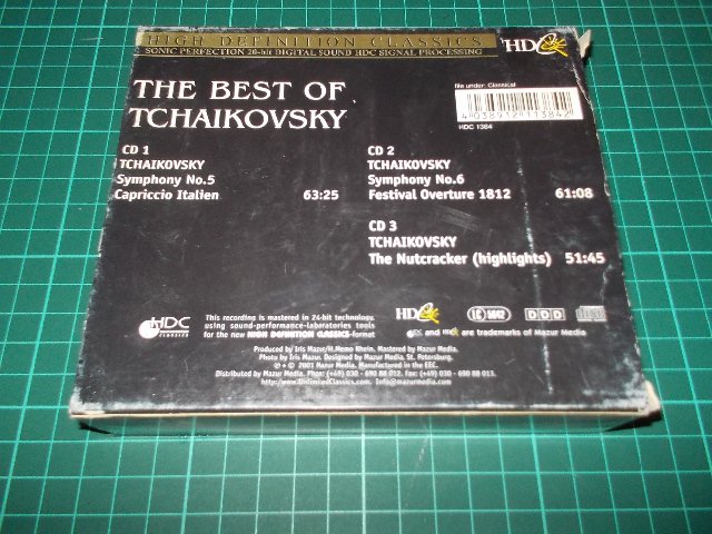 Das Beste Von Tchaikovsky - (3CD) ROZBALENO - BAZAR > varianta B