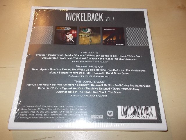 Nickelback - The Triple Album Collection (Vol. 1) (3CD) Digipack > varianta (Vol. 1)