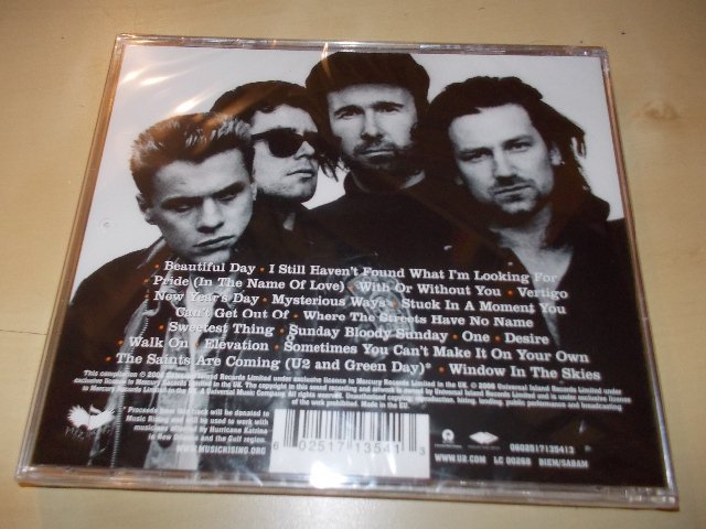 U2 - 18 Singles (CD) > varianta A