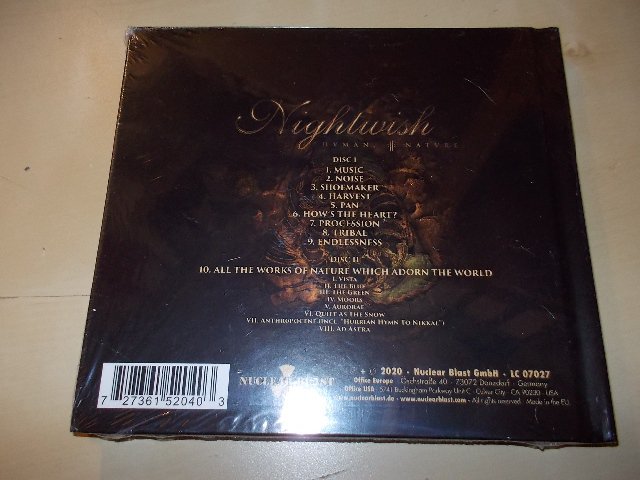 Nightwish - Human II - Nature (2CD) Booklet > varianta (2CD) Booklet