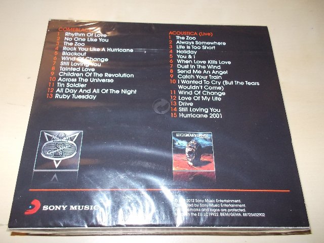 Scorpions - Comeblack - Acoustica (CD)
