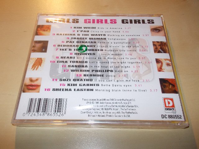 Various ‎- Girls Girls Girls (CD)