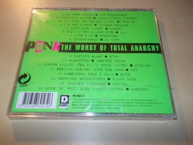 Various - Punk: The Worst Of Total Anarchy (CD) > varianta 860572