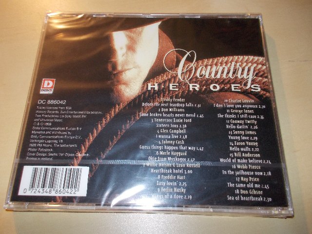 Various ‎- Country Heroes (CD)