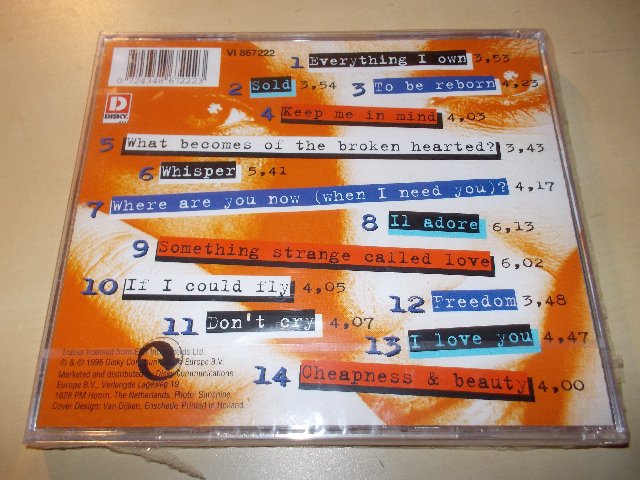 Boy George - Everything I Own (CD) BAZAR ROZBALENO