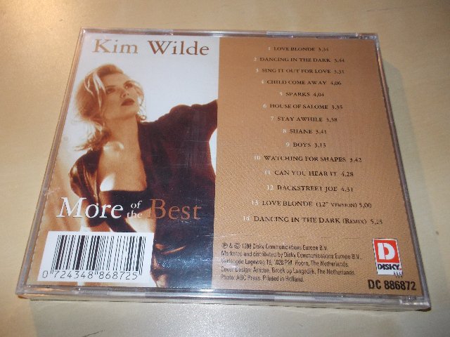 Kim Wilde - More Of The Best (CD)