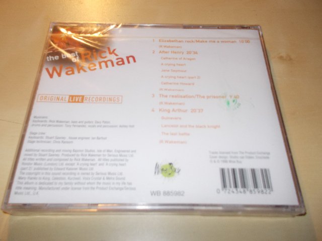 Rick Wakeman - The Best Of Rick Wakeman (CD) BAZAR ROZBALENO