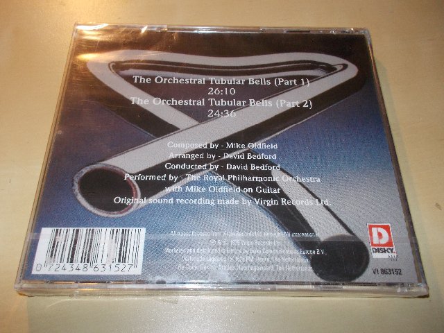 THE ORCHESTRAL TUBULAR BELLS - MIKE OLDFIELD (CD)