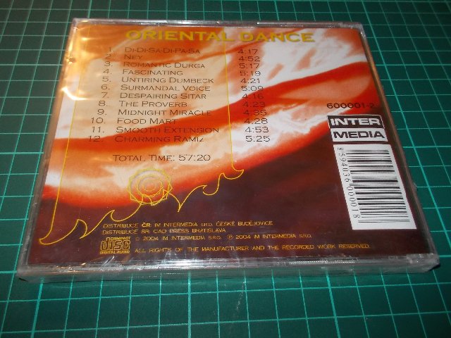 Bříšní tance - ORIENTAL DANCE (CD)