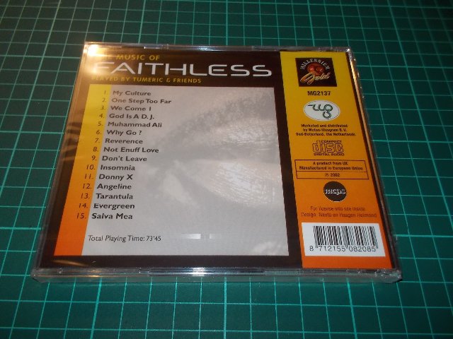 THE MUSIC OF FAITHLESS - PLAYED BY TUMERIC & FRIENDS (CD)