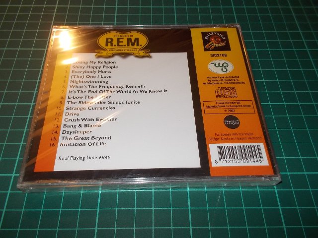 THE MUSIC OF R.E.M. PERFORMED BY B.R.A.K.E - THIS ALBUM CONTAINS COVER VERSIONS (CD)