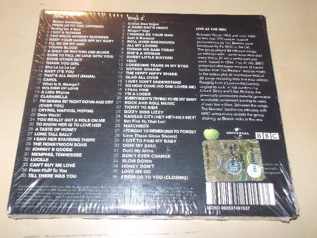 The Beatles - Live at BBC (Reedice 2013) (2CD) Digipack