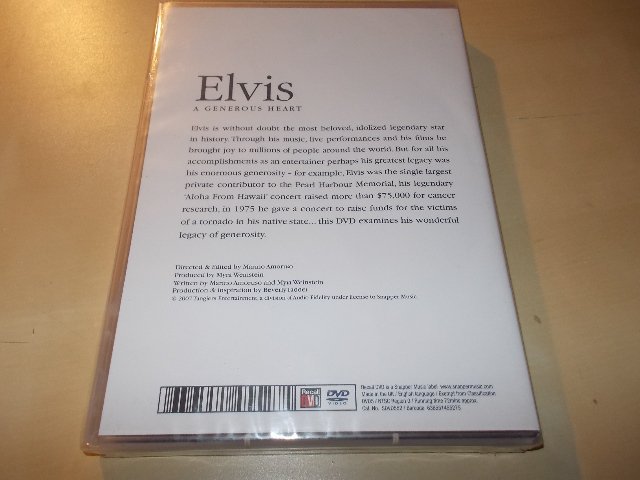 ELVIS A GENEROUS HEART - COLLECTORS EDITION (DVD) volume two