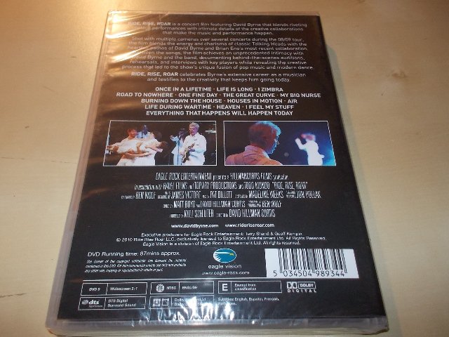 David Byrne - Ride, Rise, Roar (DVD)