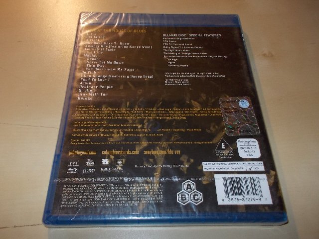 John Legend ‎- Live At The House Of Blues (Blu-ray)