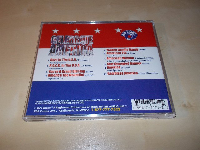 DJ´s Choice - Celebrate America (CD) BAZAR ROZBALENO 