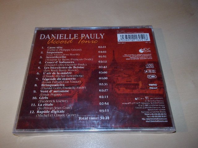 Danielle Pauly - Accord Tonic (CD) BAZAR ROZBALENO 