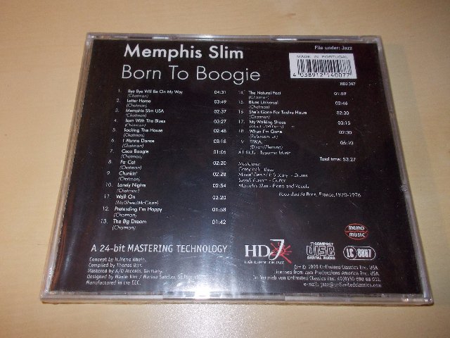 Memphis Slim - Born to Boogie (CD)