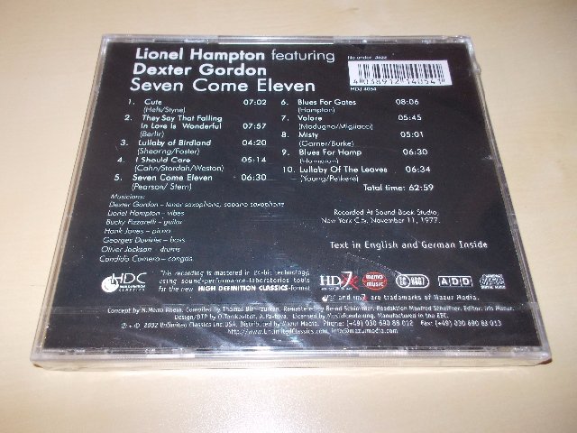 Lionel Hampton - Seven Come Eleven (CD) BAZAR ROZBALENO 