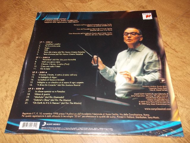 Ennio Morricone, Orchestra* & Coro dell´Accademia Nazionale di Santa Cecilia (2Vinyl-LP)