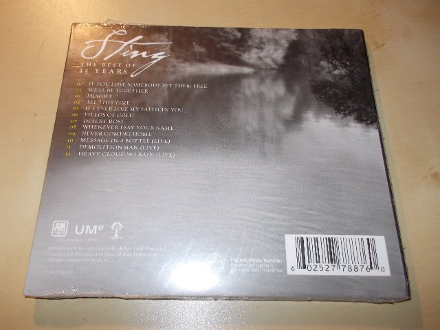Sting - The Best Of 25 Years (CD) Digipack Packaging > varianta A