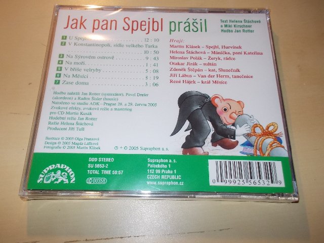 S + H - Jak pan Spejbl prášil (CD)