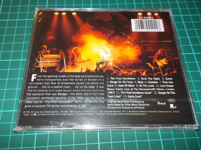 Europe - The Final Countdown (CD)