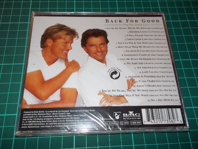 Modern Talking - Back For Good (CD)