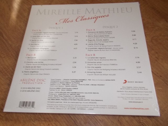 Mireille Mathieu - Mes Classiques (2Vinyl-LP)