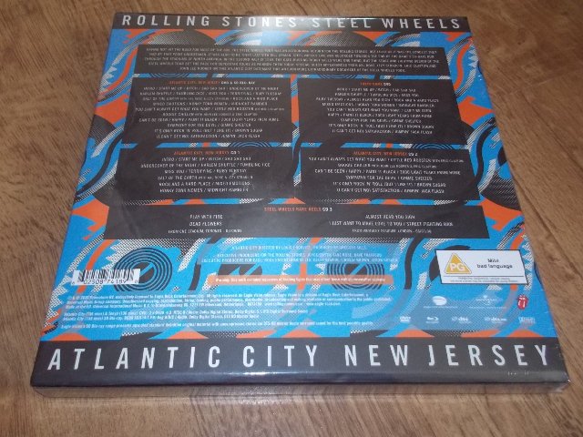The Rolling Stones - Steel Wheels (lLive CD Box Limited Atlantic City) (3CD+2DVD+1BRD)