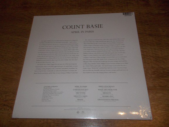 Count Basie and His Orchestra - April in Paris (Vinyl-LP)