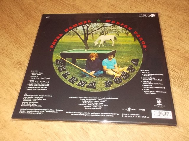 Pavol Hammel & Marián Varga - Zelená pošta (Vinyl-LP)