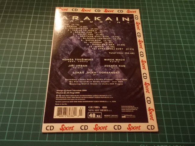 ARAKAIN - Labyrint (CD v pošetce) 