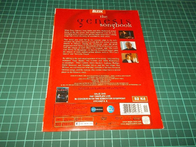 GENESIS - THE SONG BOOK (DVD v pošetce)