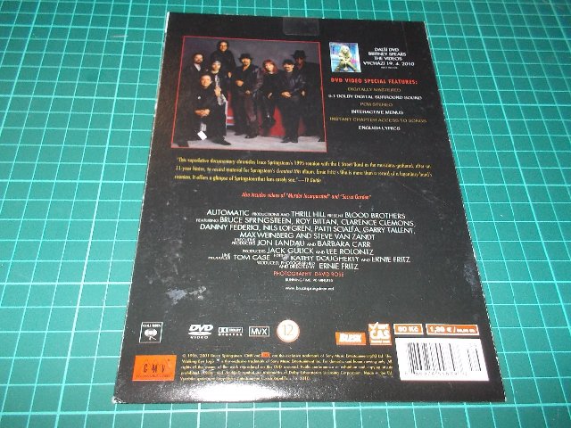 BRUCE SPRINGSTEEN - AND THE E STREET BAND (DVD v pošetce) 