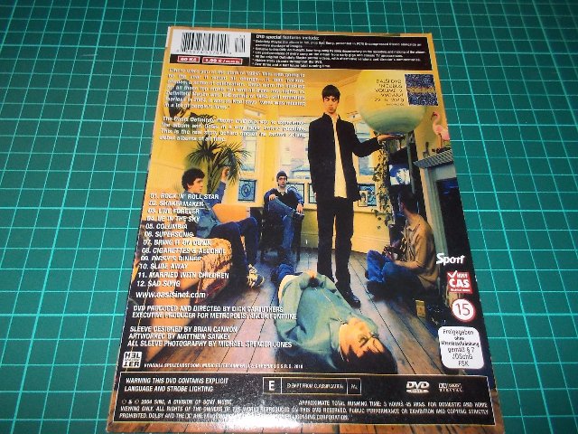 Oasis - Definitely Maybe (DVD v pošetce)