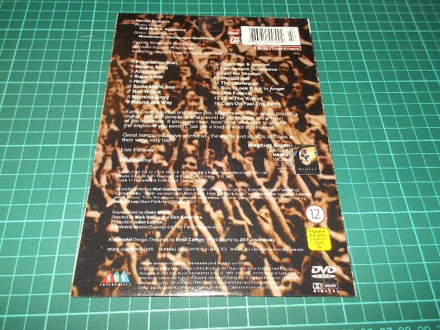 Oasis  - ...There And Then (DVD v pošetce) 