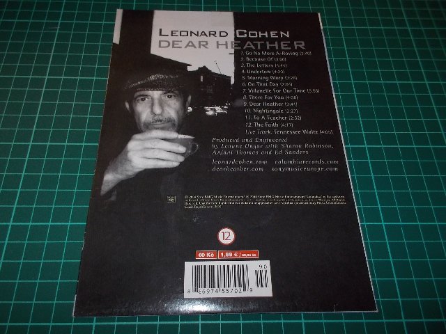 Leonard Cohen ‎- Dear Heather (CD v pošetce) 